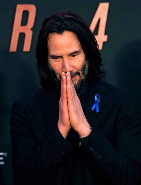 Keanu Reeves Pays Tribute To Lance Reddick At La Premiere Of John Wick