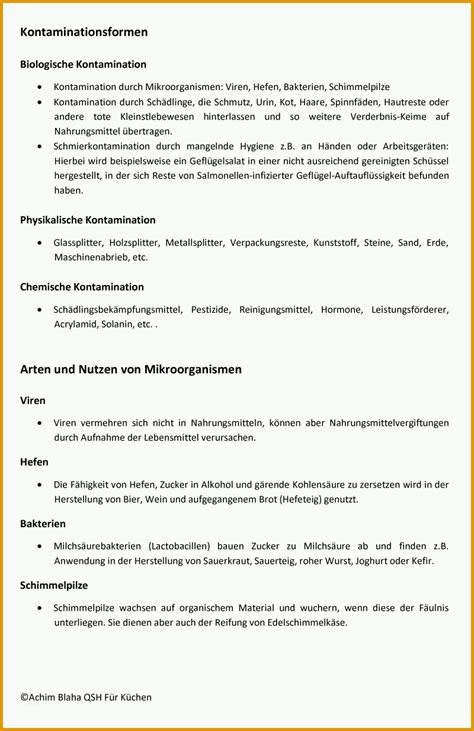 Kreativ Haccp Checklisten F R K Chen Haccp Excel Formular Kostenlos