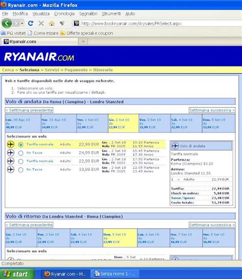 Guida Alla Prenotazione Di Un Volo Ryanair VoloGratis Org