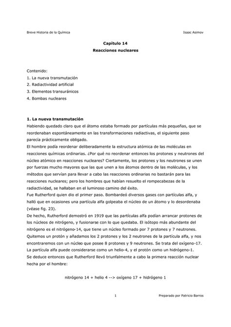 Asimov Breve Historia de la Química 15 15 PDF