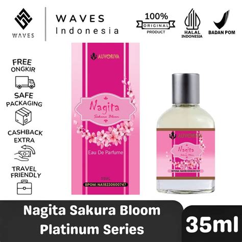 Jual Waves BPOM PARFUM NAGITA AUVORIVA 35ML PLATINUM SERIES PARFUM