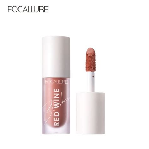 Focallure Liquid Blush Hangover Red Wine Natural Matte Cream Cheek Tint