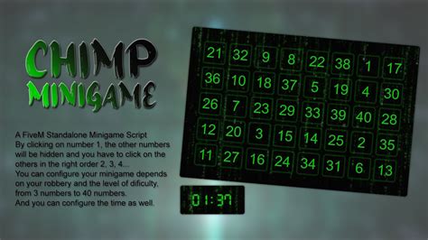 Chimp Minigame Fivem Standalone Minigame Script Youtube