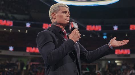 Backstage Report On Cody Rhodes Wwe Raw Promo