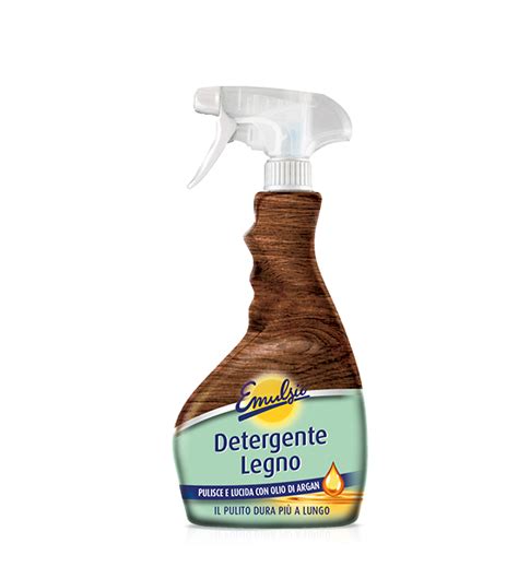 Pz Emulsio Detergente Legno Spray Vapo Ml Con Olio Di Argan Ebay