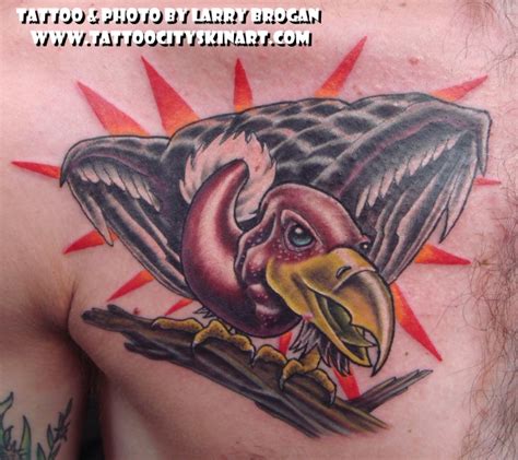 Vulture By Larry Brogan Tattoonow