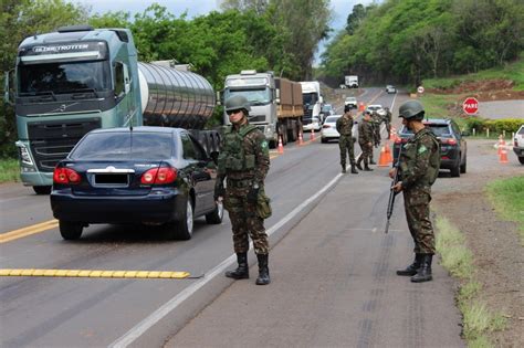 Ex Rcito Inicia Opera O Choque De Seguran A Na Fronteira Di Regional