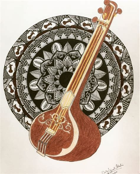 Tanpura Indian Classical Music Instrument