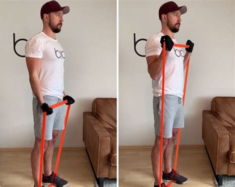 The 6 Best Bicep Exercises With Resistance Bands Biqbandtraning