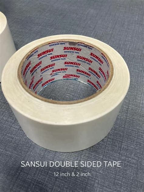 Backing Material Tissue Sunsui Double Side Tape Size Inch At Rs