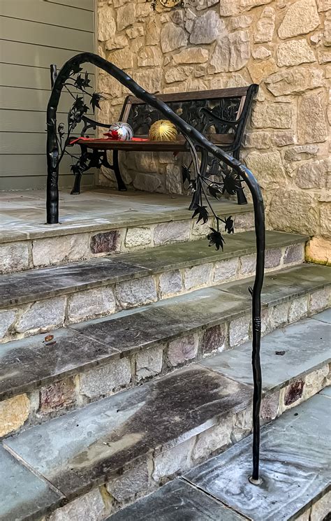 Ornate Tree Railing Compass Iron Works