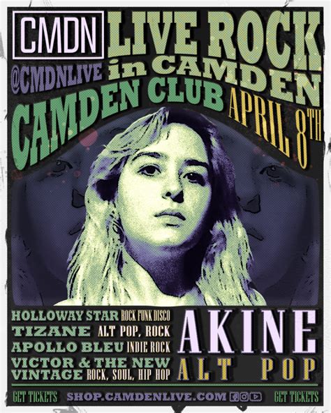 The Camden Club Cmdn Presents Camdens Finest Holloway Star Akine