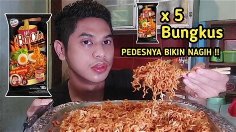 Mukbang Bungkus Mie Boncabe Level Pedesnya Minta Ampun Youtube