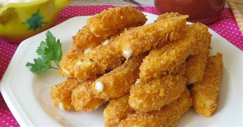 Receta De Palitos De Mozzarella Fritos Rebozados En Doritos Eureka