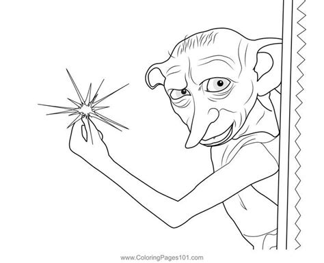 Dobby Coloring Page