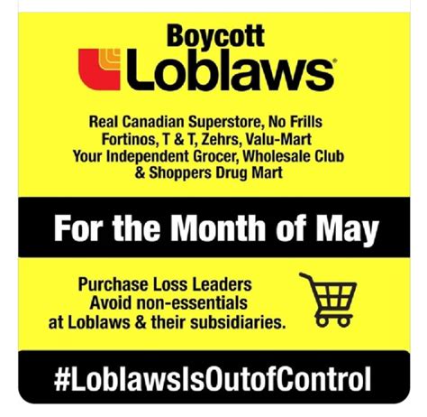 Canadian Crossing A History Of Why The Loblaws Grocery Store Boycott