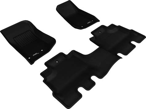 3d Maxpider Complete Set Custom Fit All Weather Floor Mat For Select Jeep Wrangler Models Kagu