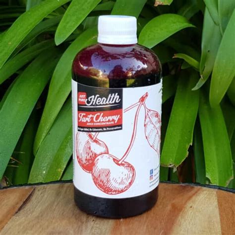 Tart Cherry Juice Concentrate Just Pure Health Organic Choice