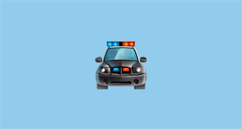 🚔 Oncoming Police Car Emoji on Twitter Emoji Stickers 13.1