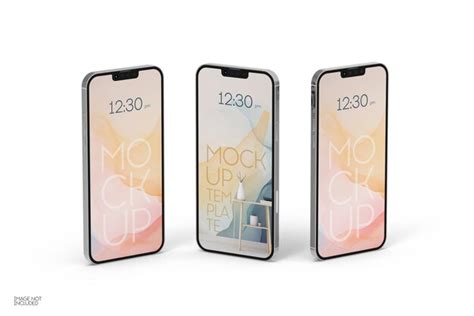 Premium Psd 3d Iphone Product Mockup