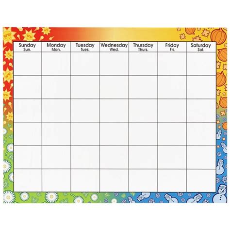 Blank Activity Calendar Template (9) - TEMPLATES EXAMPLE | TEMPLATES ...