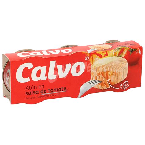 Calvo At N En Salsa De Tomate Pack Latas Gr Pack Latas Gr