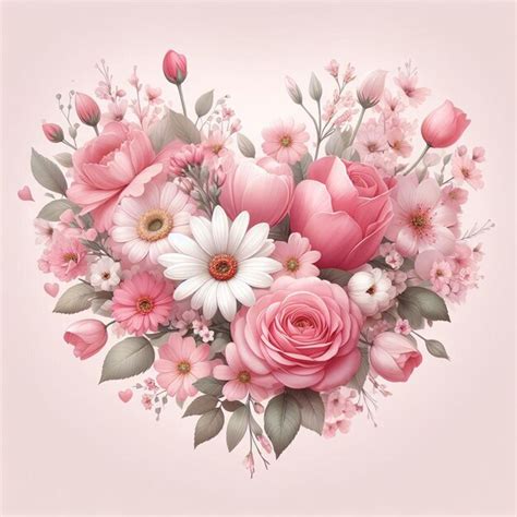 Floral Mothers Day Background Premium Ai Generated Image