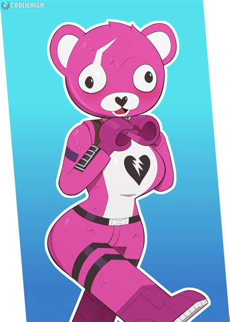 316142 Safe Artistcooliehigh Cuddle Team Leader Fortnite Bear Mammal Anthro Fortnite