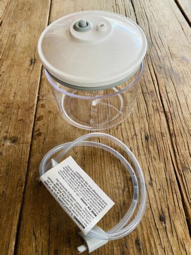 Snail Vacuum Seal Canisters Foodsaver Ky 123 25 Oz 25 Clear Ebay