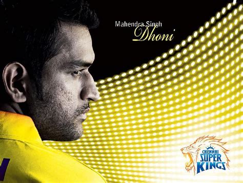 Dhoni Chennai Super Kings Wallpapers