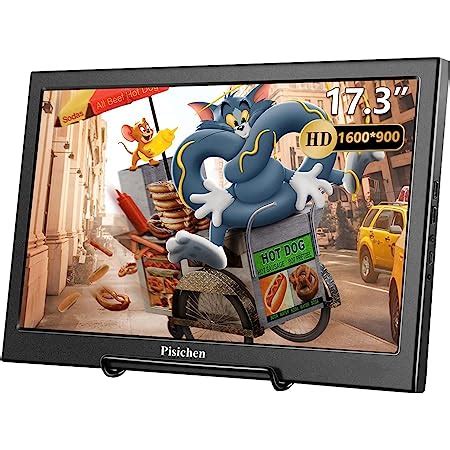 Amazon Pisichen Portable Monitor Inch External Monitor Hd