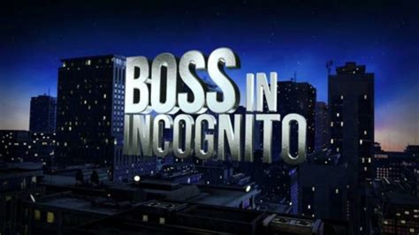 Boss In Incognito Puntata Stasera Gennaio Dolceamaro Di