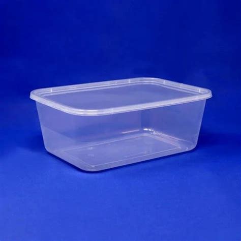 Pp Plain Rectangular Container Ml For Food Packaging At Rs