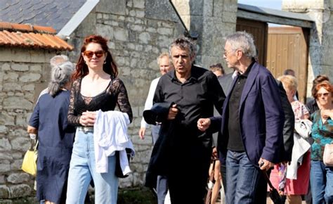 Photo Julien Clerc Sa Femme Hélène Grémillon Et Alain Chamfort Aux