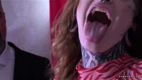 Spanking And Throat Fuck On Azura Alii