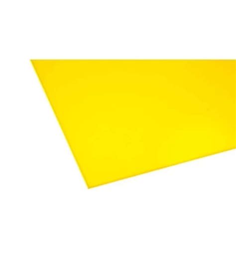 Wf Education Group Shop Cast Acrylic Sheet Opaque Yellow X X