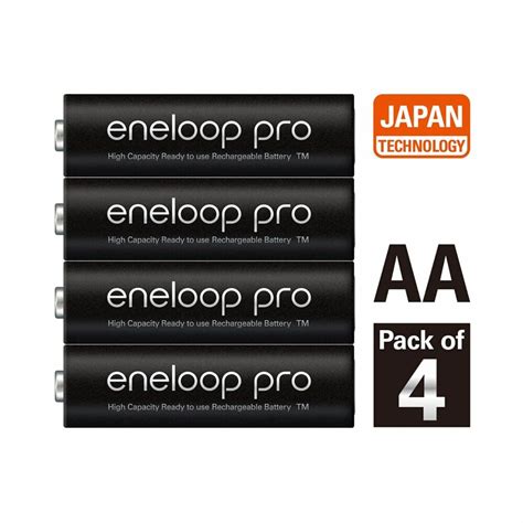 Buy Panasonic Eneloop Pro AA Rechargeable Battery Pack Of 4