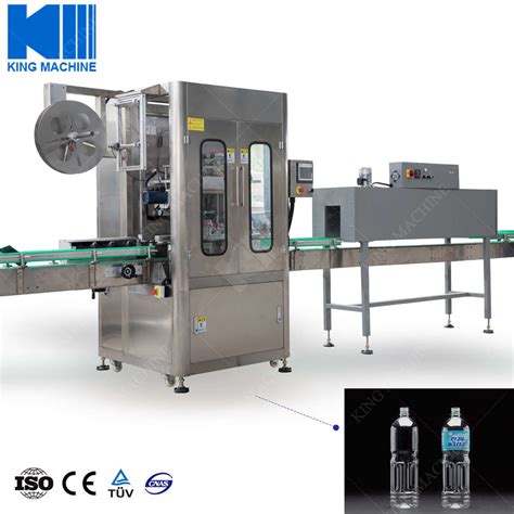 Automatic PVC Label Sleeve Shrinking Labeling Machine Label Machine