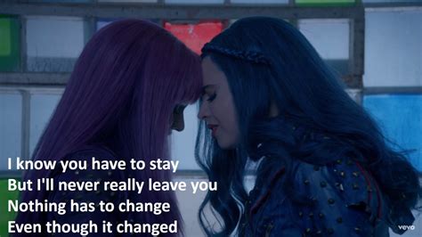 Descendants 2 Space Between Lyrics Youtube