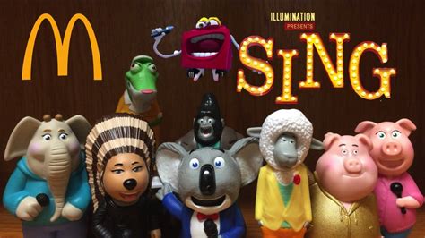 Toys Mcdonalds Sing Complete Set Of 10 Kids Meal Toys 2017 3 From