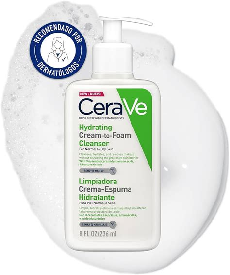Cerave Cream To Foam Cleanser For Normal To Dry Skin 236ml 1084