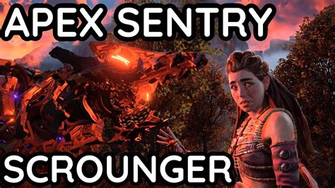 Horizon Forbidden West Apex Sentry Scrounger Location For 100 Game