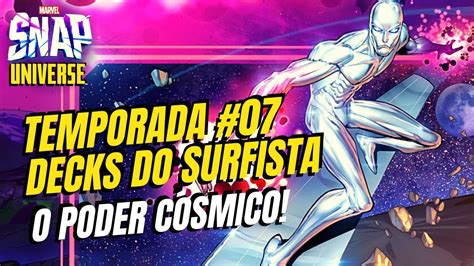 Nova Temporada De Marvel Snap O Poder C Smico Surfista Prateado