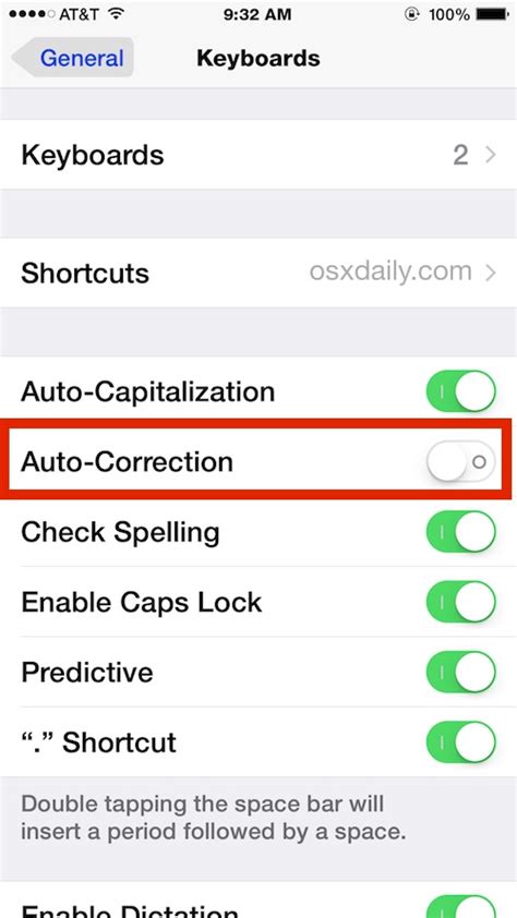 How To Disable Auto Correct On Iphone Completely