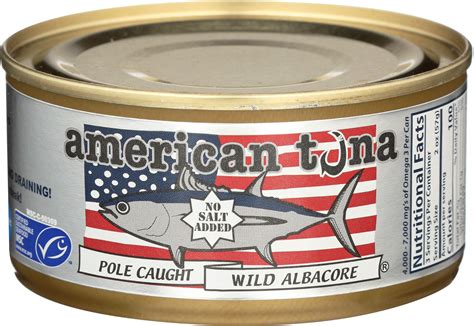 Buy Wild Albacore Tuna Fish By American Tuna No Salt Added Wild