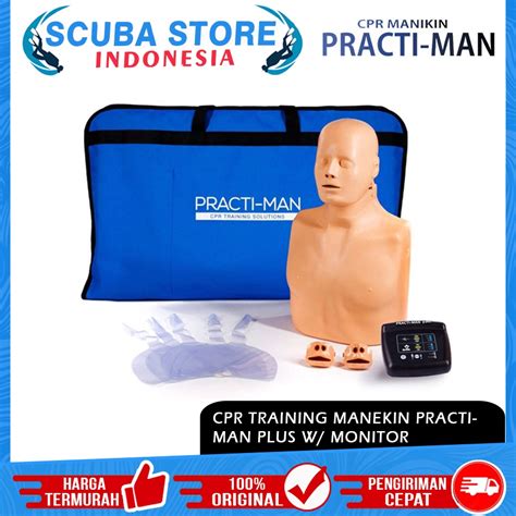 Jual Cpr Training Manekin Practi Man Practiman Plus With Monitor Adult