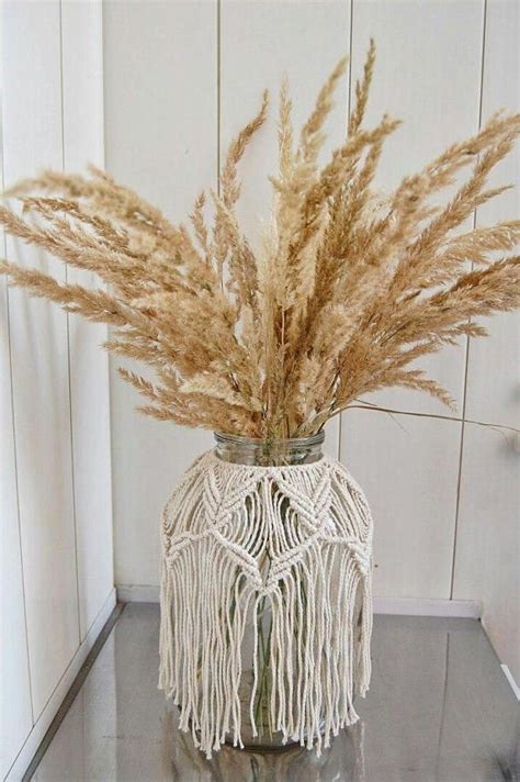 Diy Easy Macrame Vase Kendin Yap Makrome Vazo Kolay Boho Decor Bohem