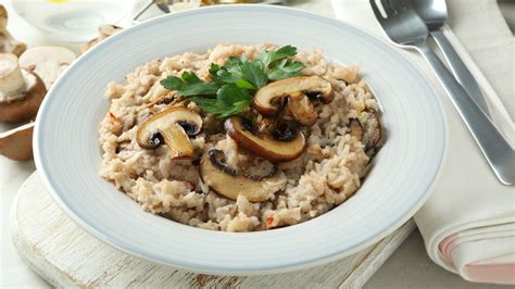 Receta de risotto con champiñones conoce el paso a paso de un clásico