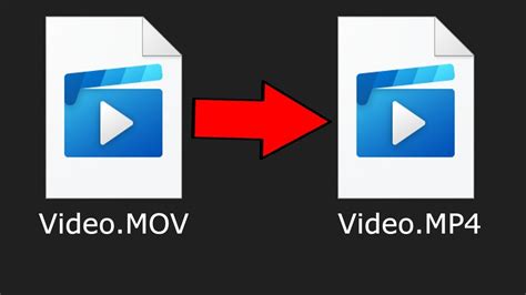 Como Convertir Un Video De Mov A Mp4 YouTube