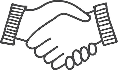 Handshake Icon Businessman, Cooperation, Hello, Greeting PNG ...